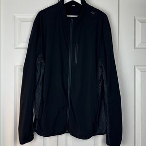 Lululemon Mens Black Full Zip Lightweight Jacket XL
